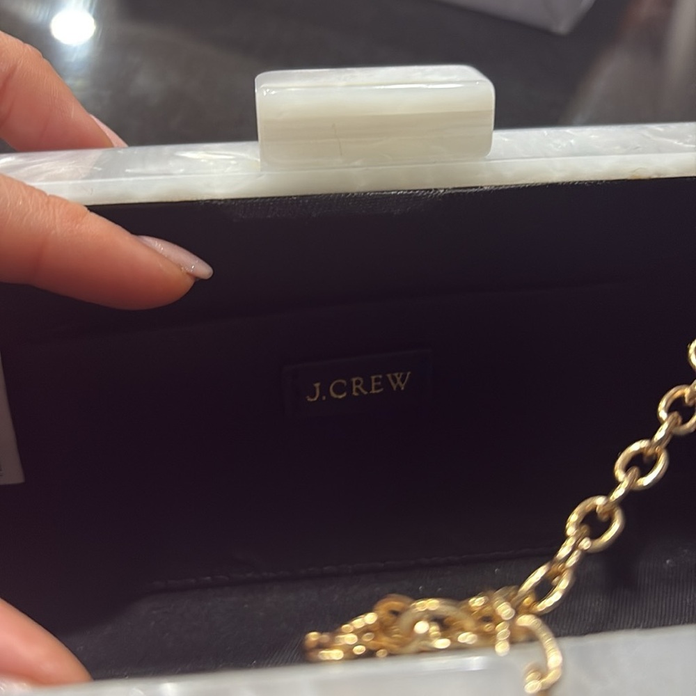 J. Crew Pearl Acetate Clutch - Picture 5 of 7
